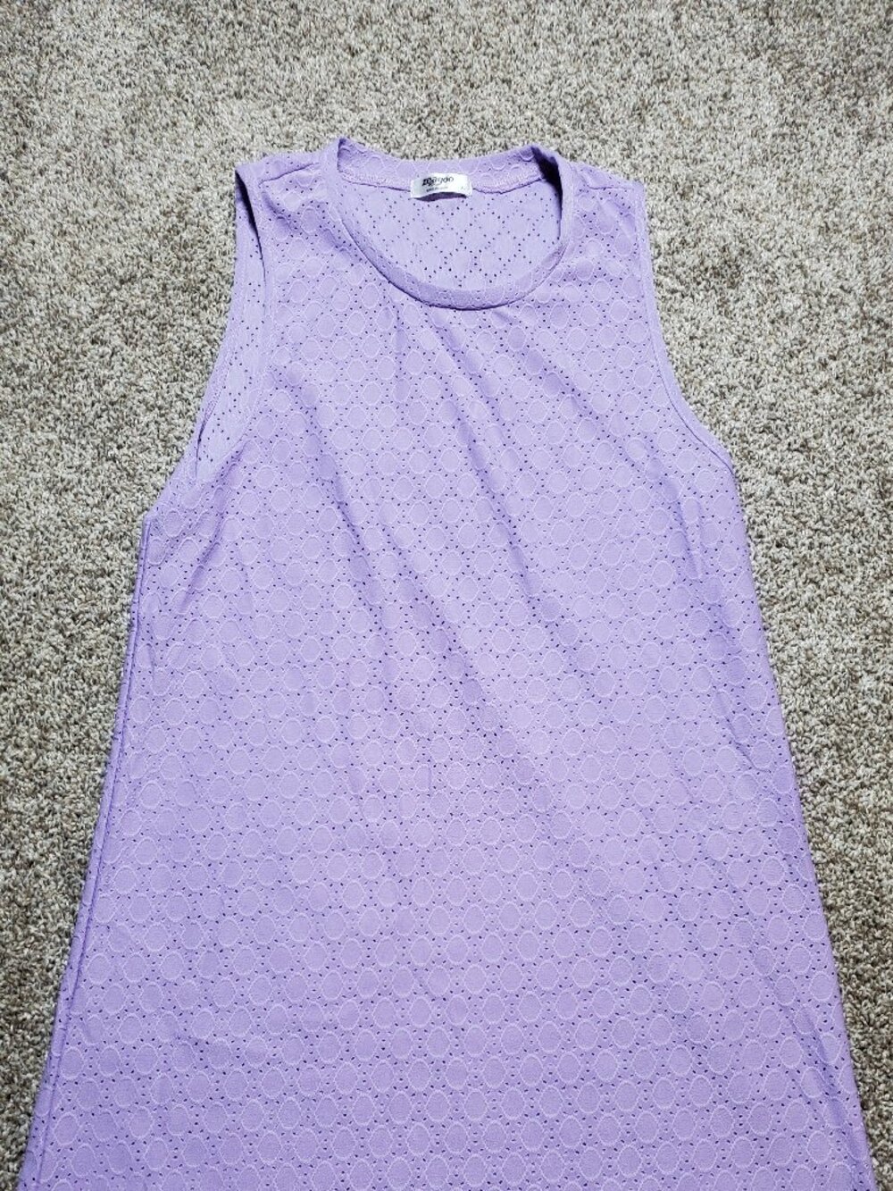 Zeagoo Woman's Sleeveless Top Purple XL Extra Large